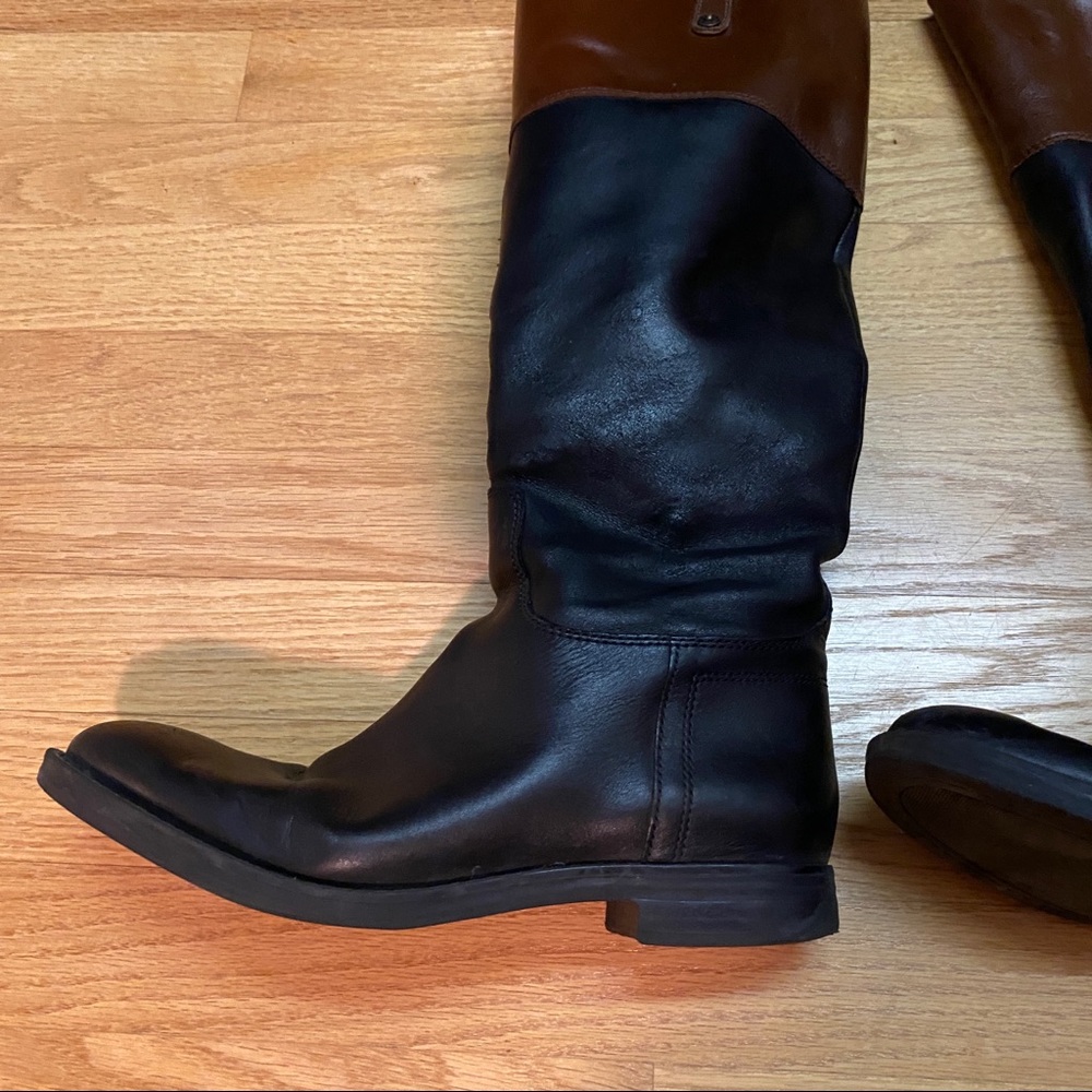 Enzo Angliolini 8 Riding boots black and brown - Picture 11 of 13